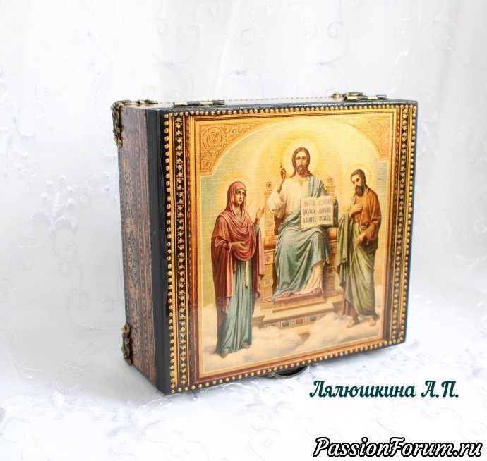 Подарки к Пасхе (яйца и шкатулка). (2).