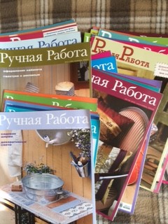 Предлагаю для обмена журналы "Вышивка для души" и "Ручная работа"