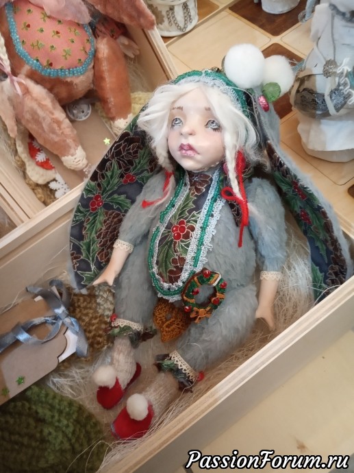 Выставка авторских кукол и мишек в Праге, ноябрь 2019. Часть 1я.