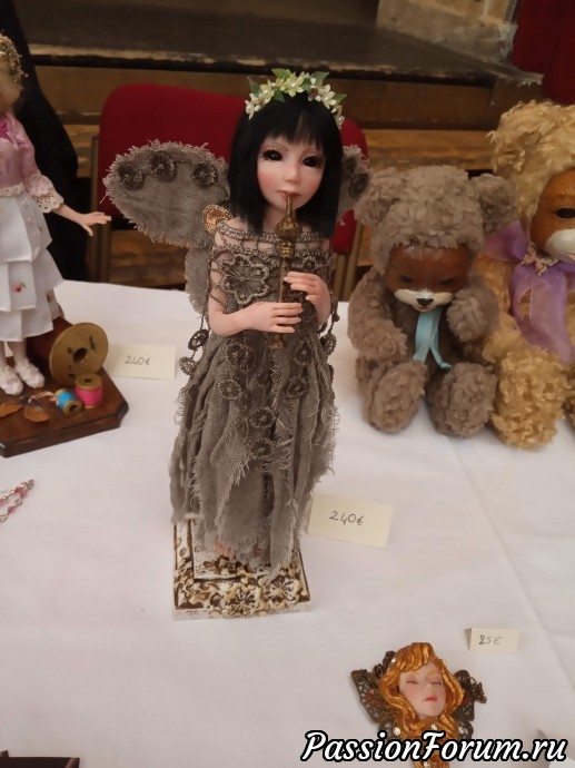 Выставка авторских кукол и мишек в Праге, ноябрь 2019. Часть 1я.