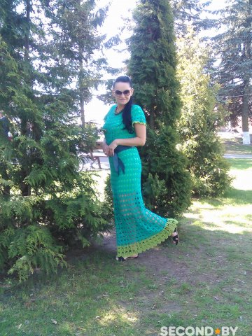 В зеленом мае.