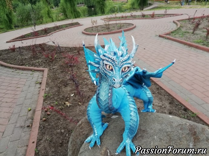 Лазурный дракон.