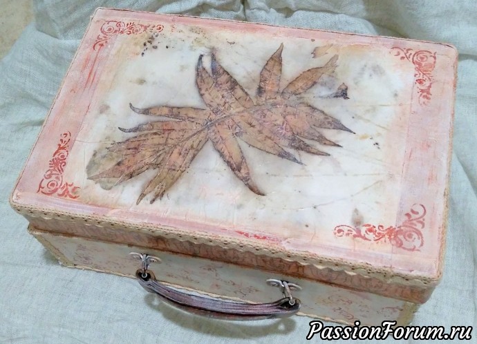 Реанимация старинного короба