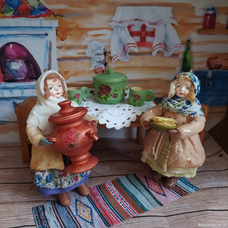 Ватные игрушки 3