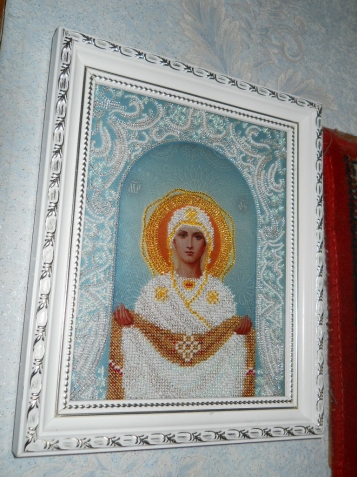 Обзор иконы "Покров Пресвятой Богородицы"