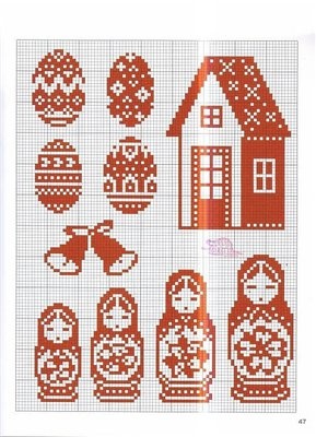 Схемки от хомяка, вышивка