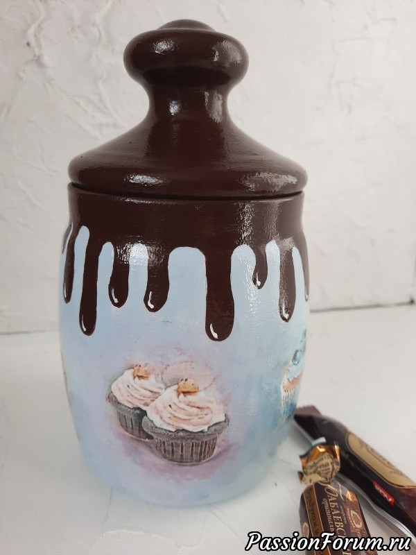 "Сладкая" баночка и бутылка для кофейного ликера