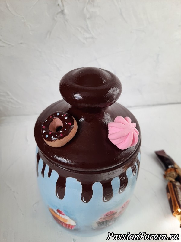 "Сладкая" баночка и бутылка для кофейного ликера