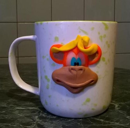Обезьянья кружка.