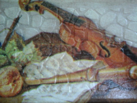 Декупаж купюрницы.