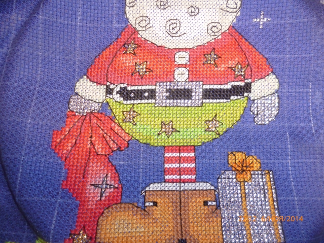Новогодний сапожек