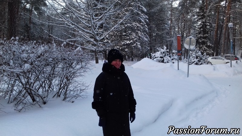 Снег...Снег...и на моей работе и в природе...