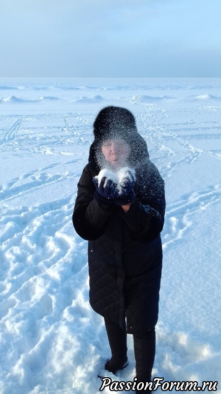 Снег...Снег...и на моей работе и в природе...