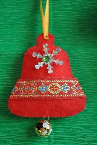 Мои первые фетрички и другие новогодинки!