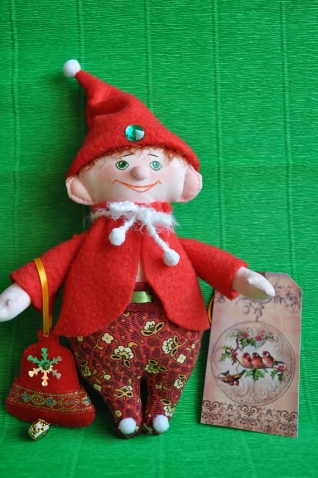 Мои первые фетрички и другие новогодинки!