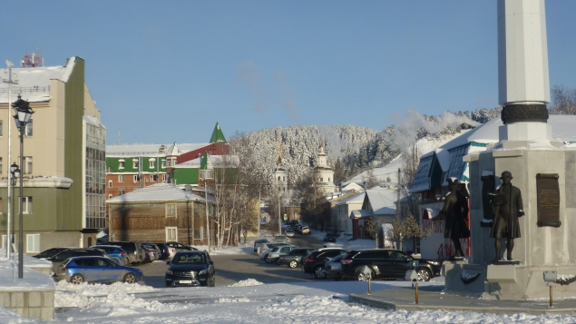 Небольшая экскурсия по зимнему городу