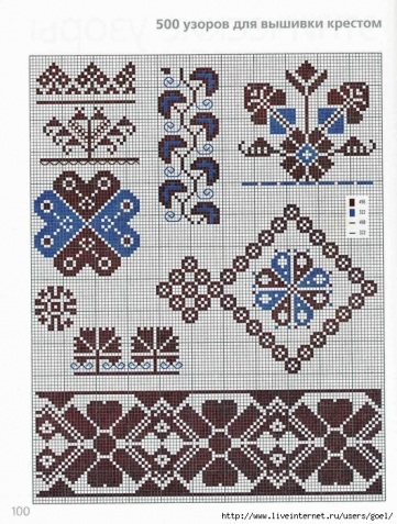Простые крестики(схемы)