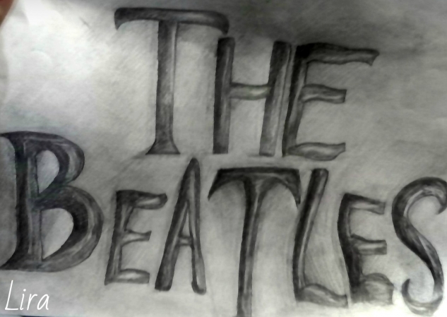 Символика The Beatles". Искусство и возможности простого карндаша!)