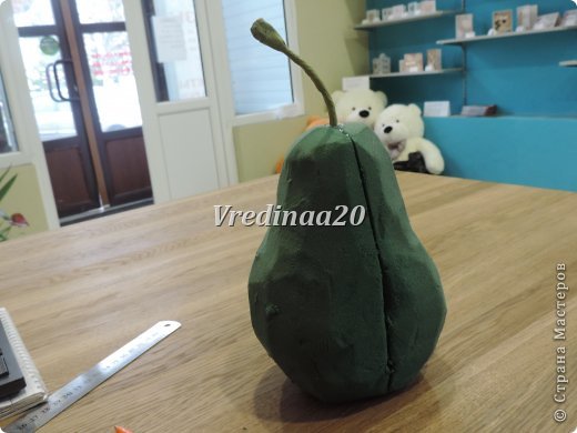 мастер класс груша из цветов