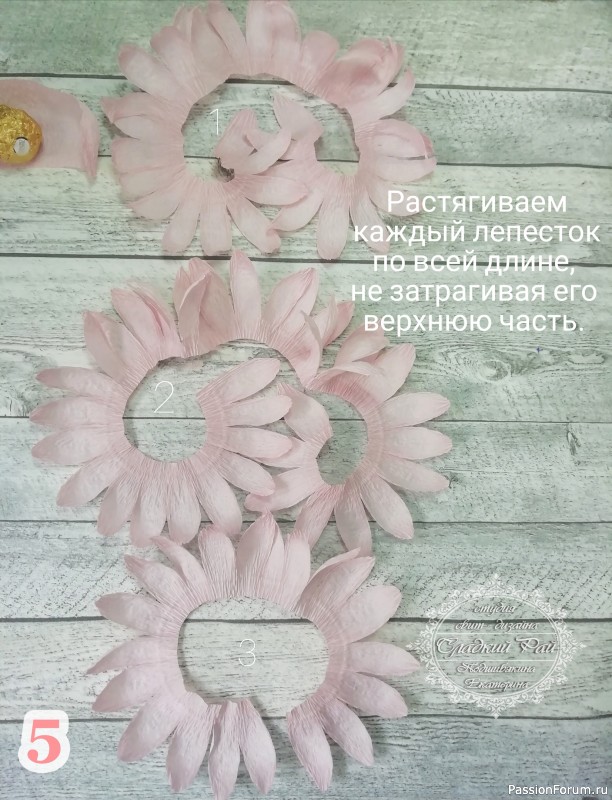Мастер класс по созданию хризантемы из конфет