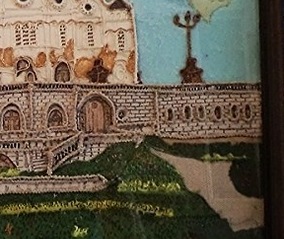 &quot;Храм Христа Спасителя&quot; в технике гильоширования