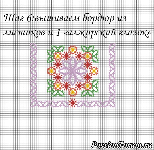 СП органайзер &quot;Цветочный&quot;. 3 этап