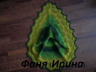 Парад шалей Молоко и мёд, дизайнер Любовь Шальная