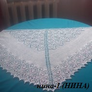 Парад шали «Софья» дизайнера Любови Шальной