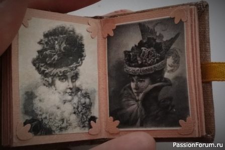 "Старинный" кукольный альбом. Просто игрушка