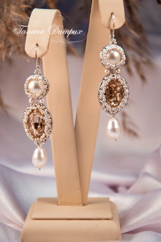 Серьги от Галины Дитрих