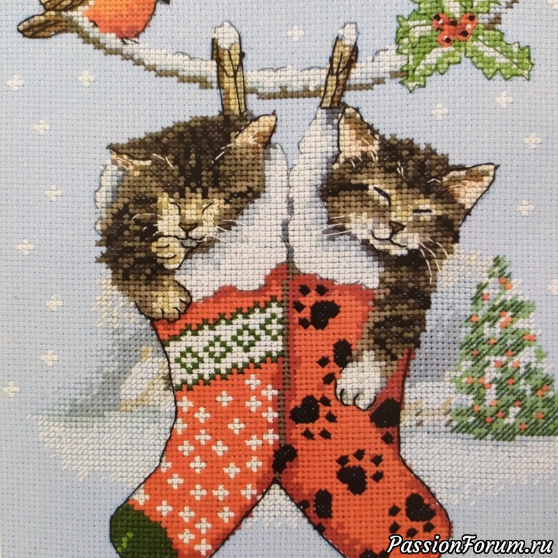 Рождественские котята