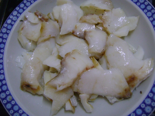 Португальская кухня-Треска со сливками(Bacalhau de natas)