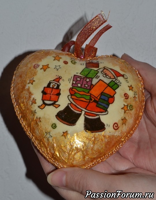 Новый год к нам мчиться, скоро все случиться. декупаж.