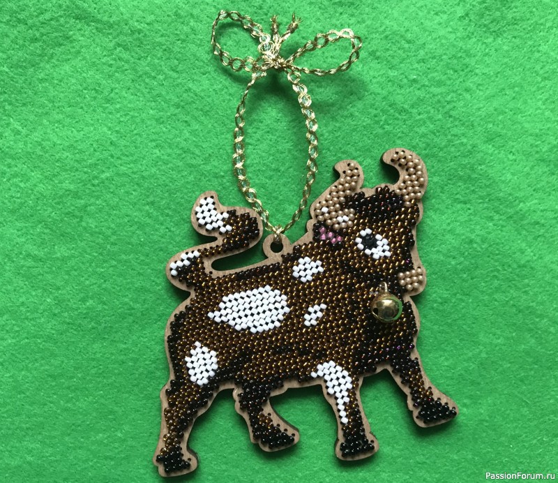 Скоро, скоро Новый год! Бычок.