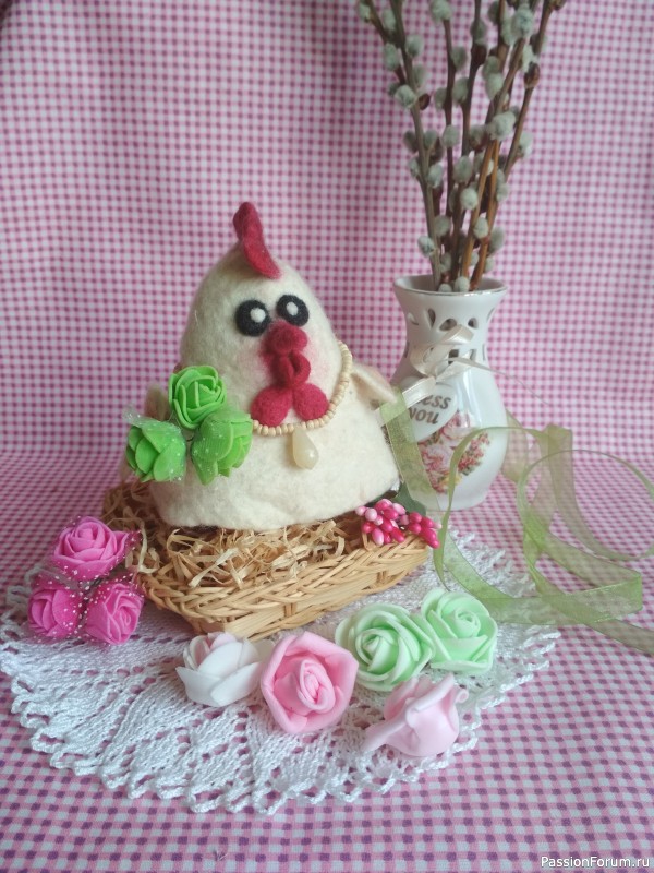 Снесла курочка яичко, да не простое, а пасхальное!