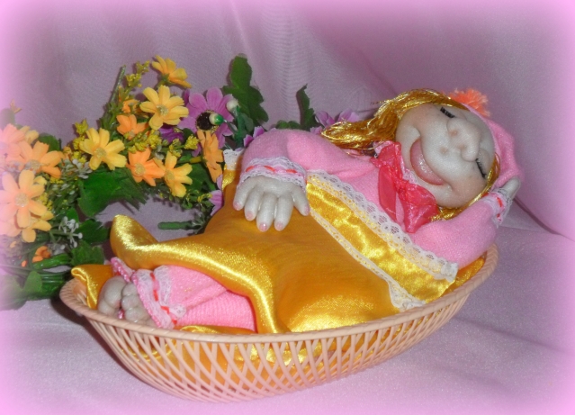 Сплюшка-гномик Ангелина.