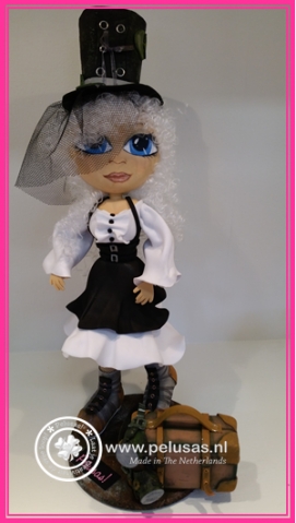 Steampunk lady foamiran