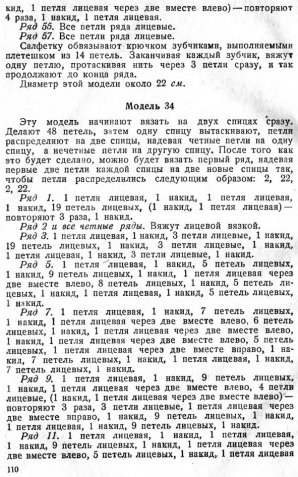 вязаные ажурные салфетки