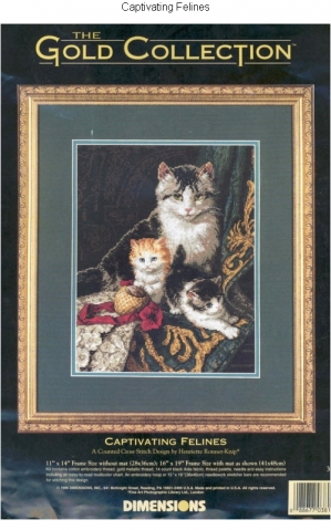миллион всяких кошек)))