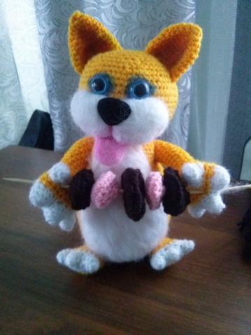 игрушки, связанные в зимние долгие вечера