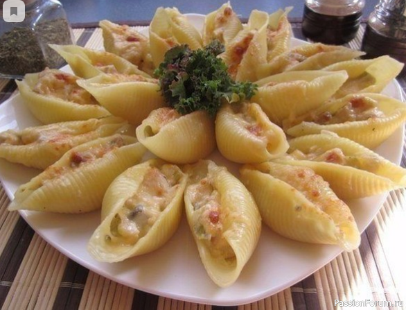 Жюльен в больших ракушках