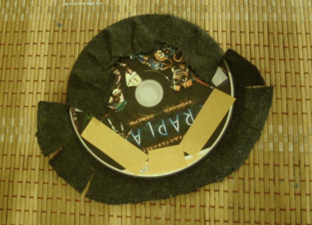 Мк по сборке игольницы на CD диске.