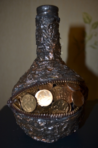 Топиарий и денежная бутылка. Дебют.
