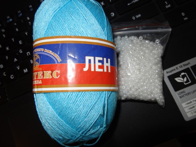 льняная шаль Адажио