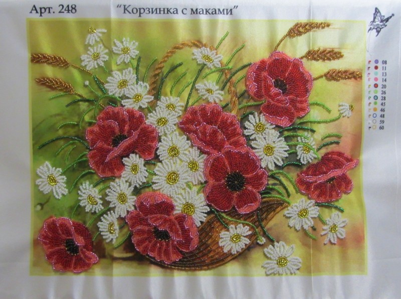 &quot;Корзинка с маками&quot; от &quot;Баттерфляй&quot;