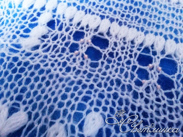 Новогодний палантин-сказка &quot;Милый дом&quot; Sweet Home Scarf by Lyubov Shalnaya