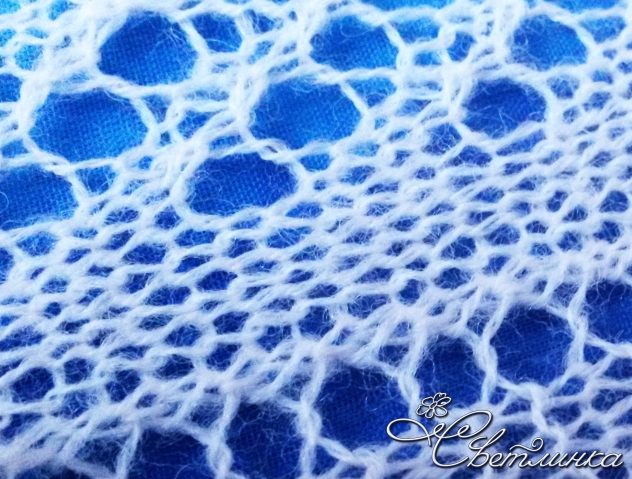 Новогодний палантин-сказка &quot;Милый дом&quot; Sweet Home Scarf by Lyubov Shalnaya