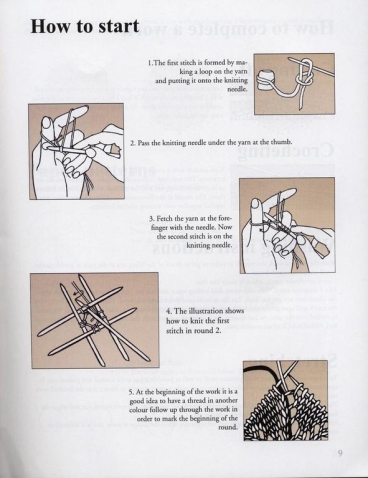 Кружевные салфетки спицами -4