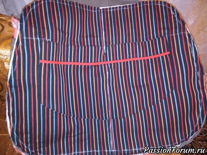 Новая сумка из старого плаща