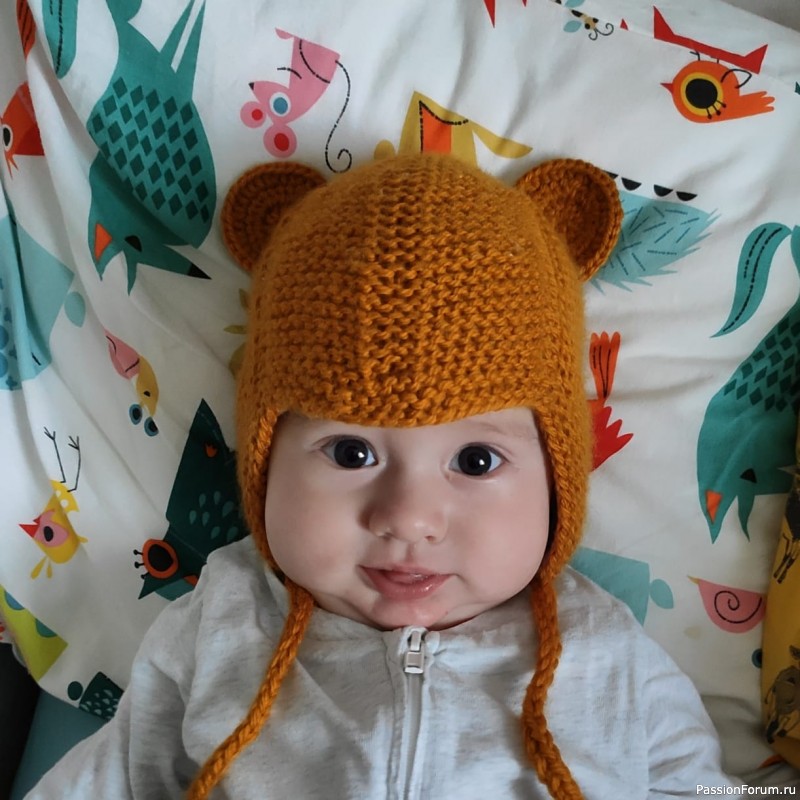 Шапка Мишка